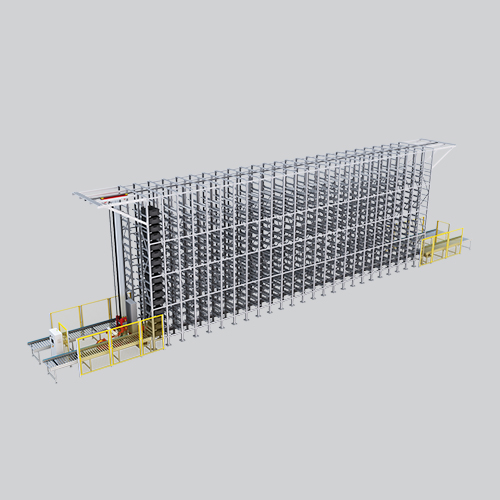 單巷道m(xù)iniload料箱庫(kù)